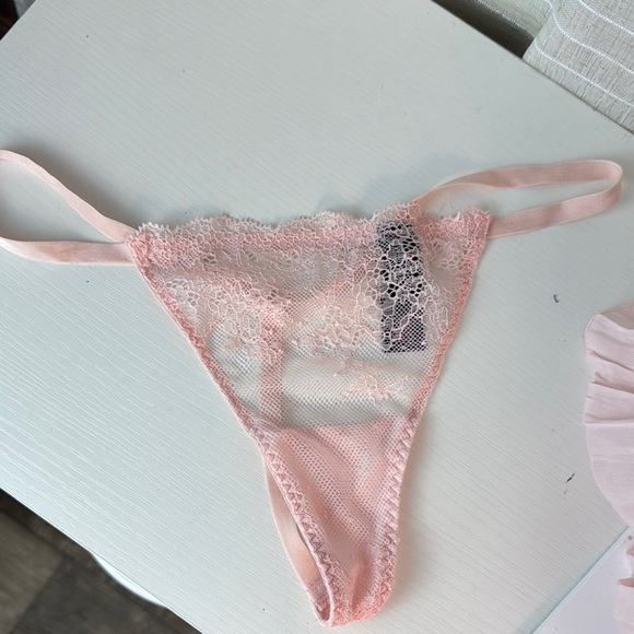 Victoria's Secret Pink Sexy Lace Babydoll Set, Medium - Picture 7 of 13